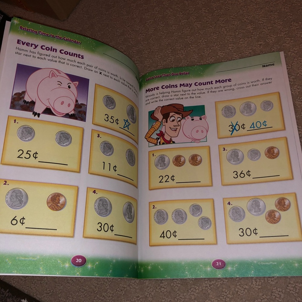 Disney learning activity books - Picture 5 of 9